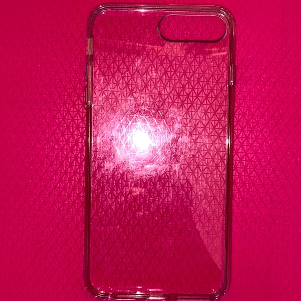 Clear iPhone 7plus/6plus/8plus phone case